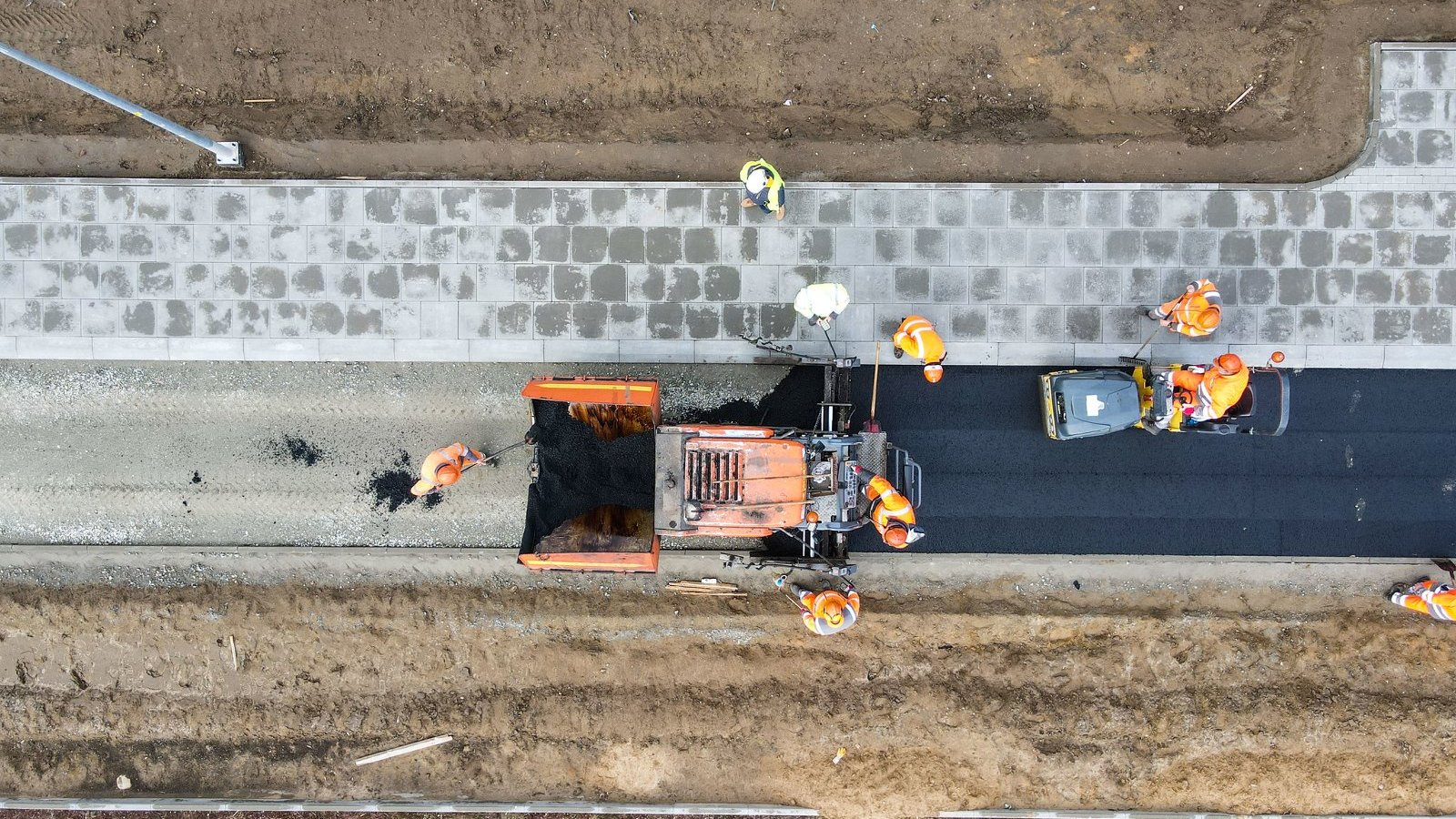 Galeria zdjęć z budowy trasy na Naramowice