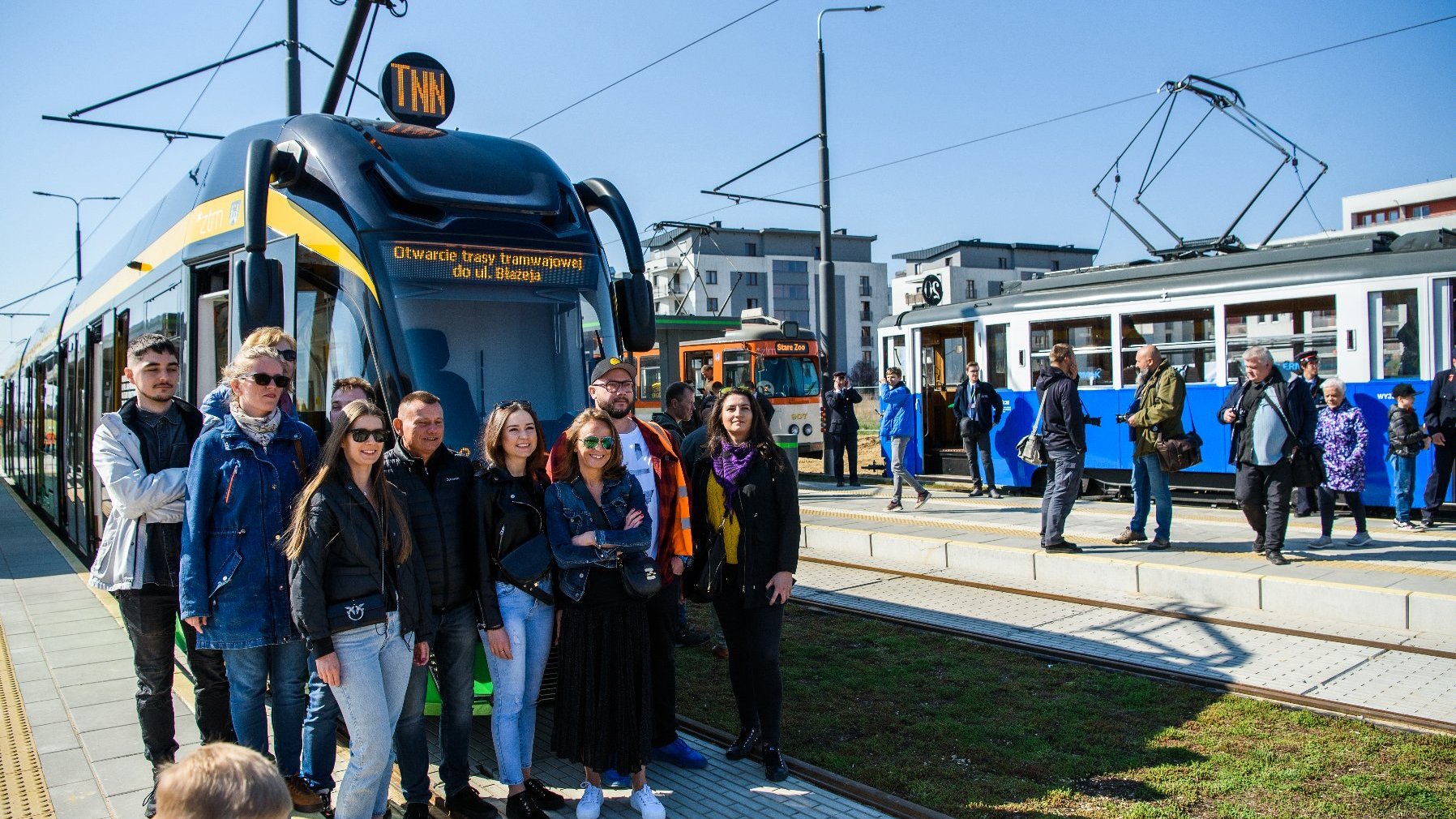 Galeria zdjęć z otwarcia trasy tramwajowej na Naramowice