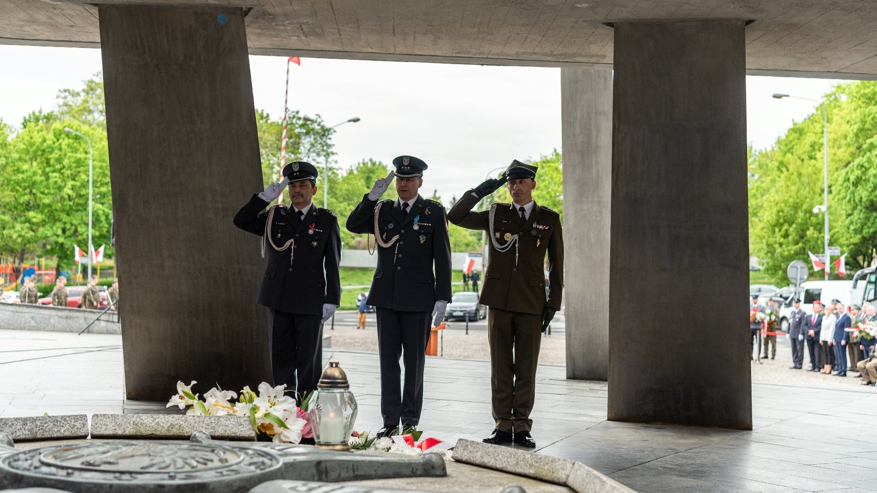 Galeria zdjęć przedstawia poznańskie obchody 77. rocznicy zakończenia II wojny światowej.