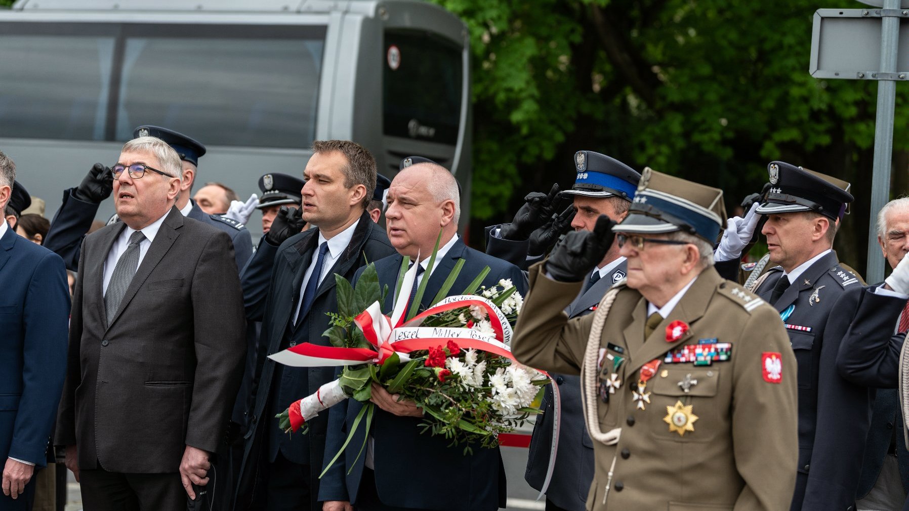 Galeria zdjęć przedstawia poznańskie obchody 77. rocznicy zakończenia II wojny światowej.