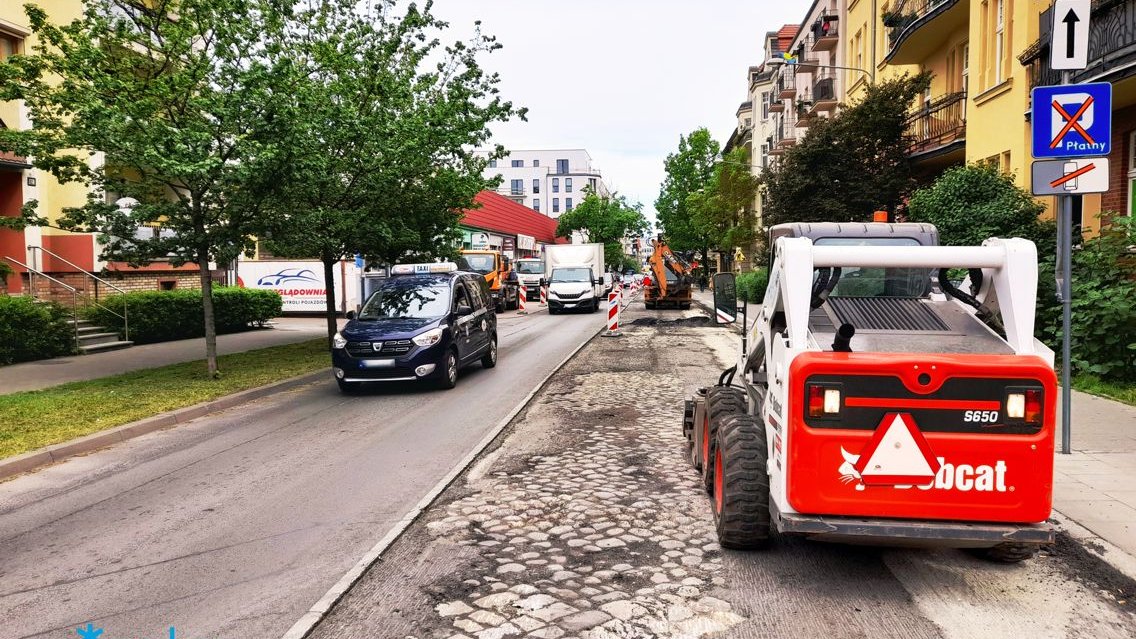 Galeria zdjęć remontowanej ul. Polnej