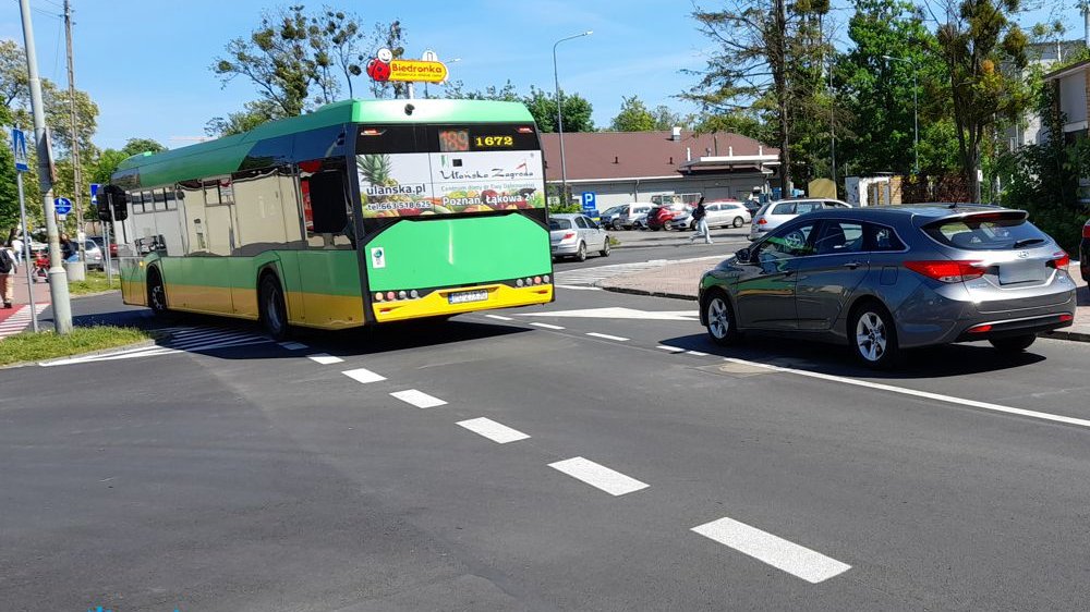 Ulica Książęca po naprawie nawierzchni