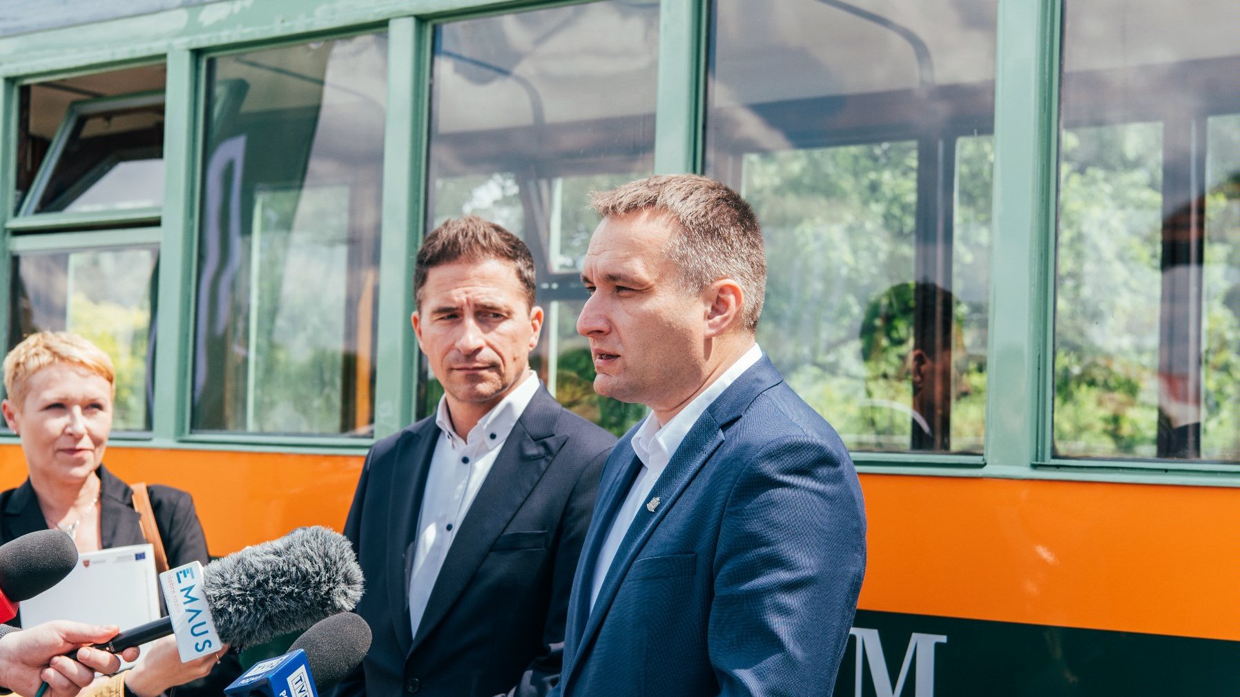 Galeria zdjęć Kolejki Parkowej Maltanka i z konferencji dotyczącej jej jubileuszu