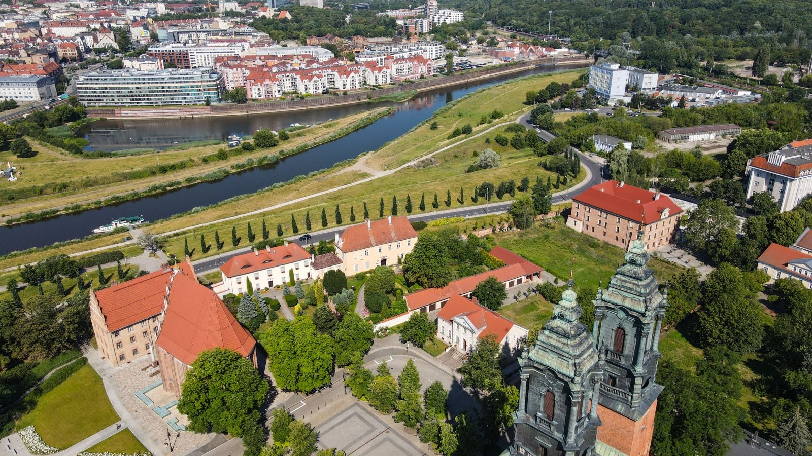 Galeria zdjęć murów oporowych przy Warcie