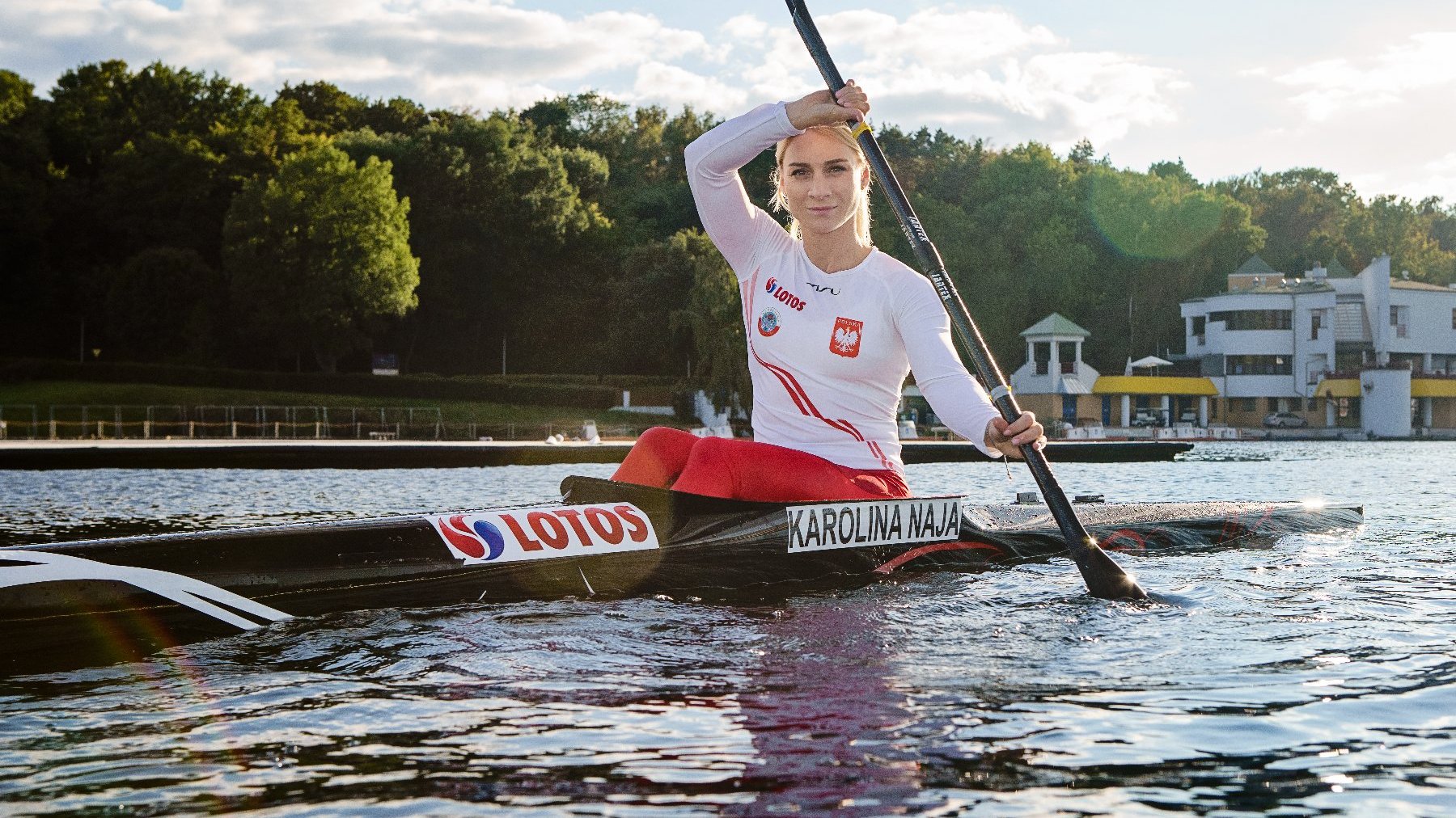 Karolina Naja zawodniczka Posnanii Poznań. - grafika rozmowy