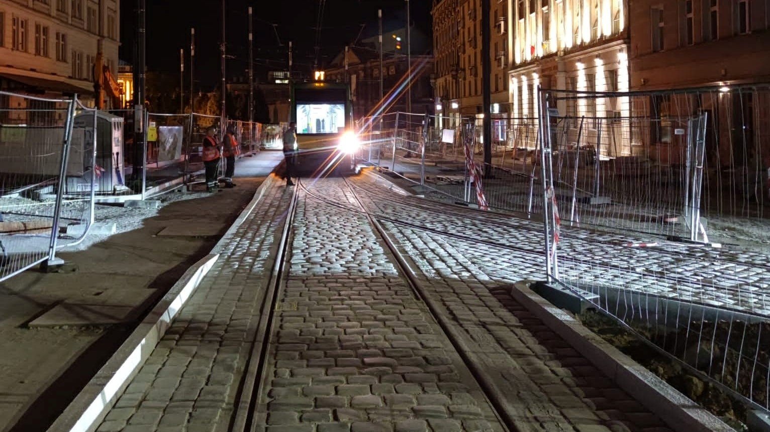 Galeria zdjęć z przejazdu technicznego tramwajów po Al. Marcinkowskiego