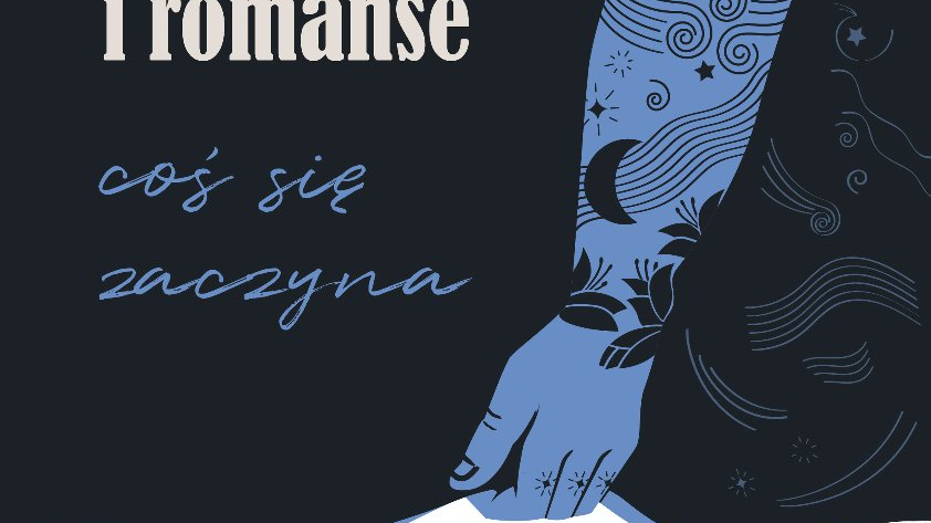 Plakat z ciemnym tłem, ilustracjami oraz napisem "Ballady i romanse".