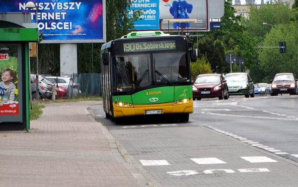 Autobus linii nr 190 - grafika rozmowy