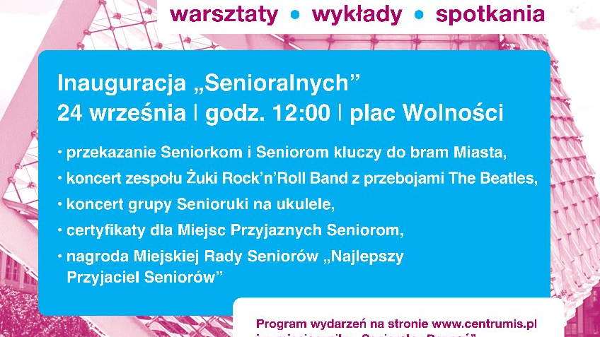 Plakat z programem wydarzenia