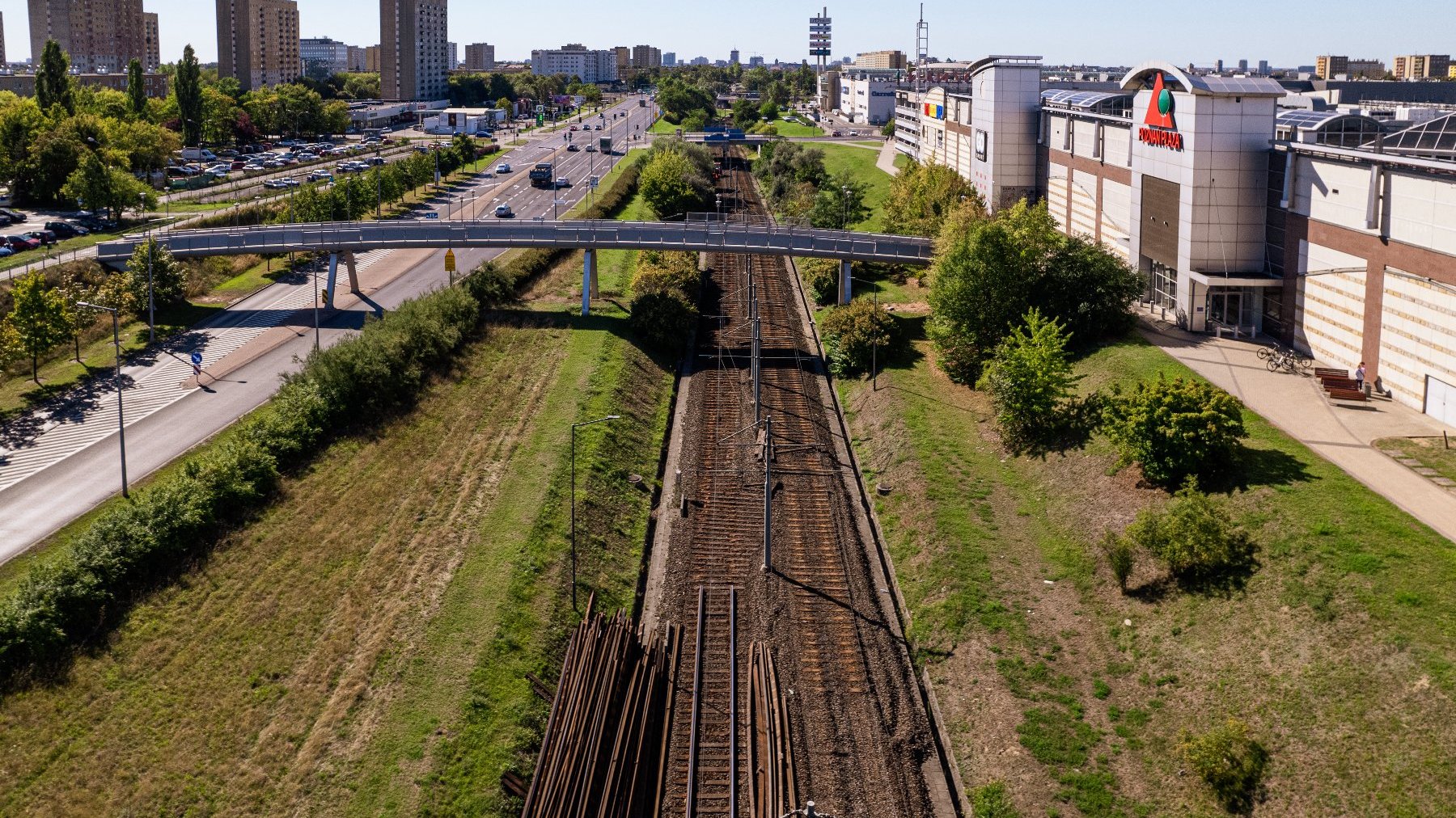 Galeria zdjęć z prac na trasie Poznańskiego Szybkiego Tramwaju