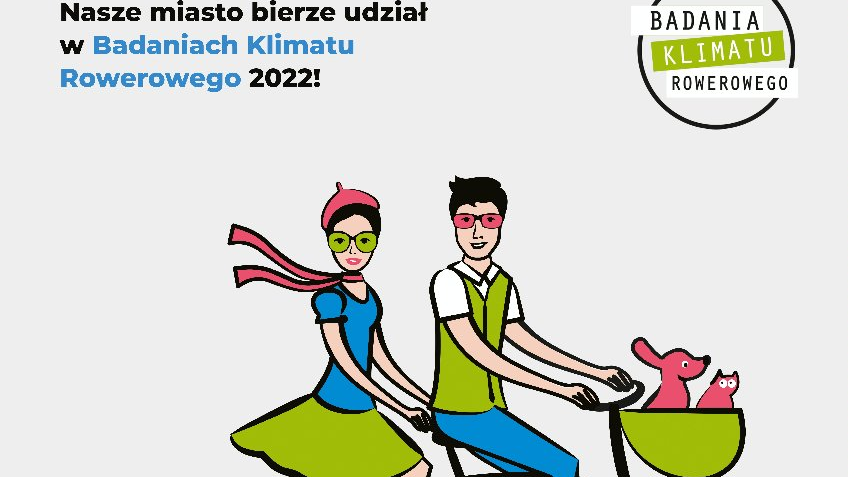 Plakat Badania Klimatu Rowerowego 2022