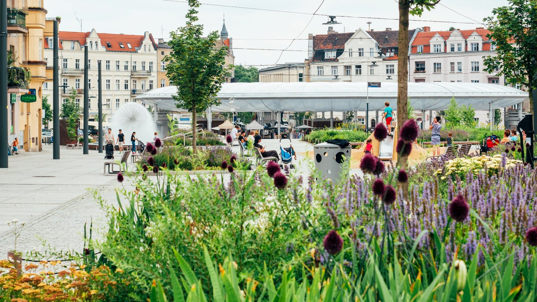 Rynek Łazarski. - grafika rozmowy