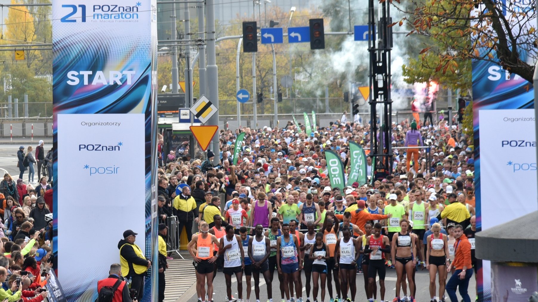 Galeria zdjęć ze startu poznańskiego maratonu