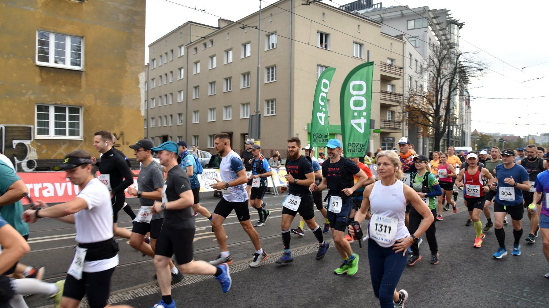 Galeria zdjęć ze startu poznańskiego maratonu