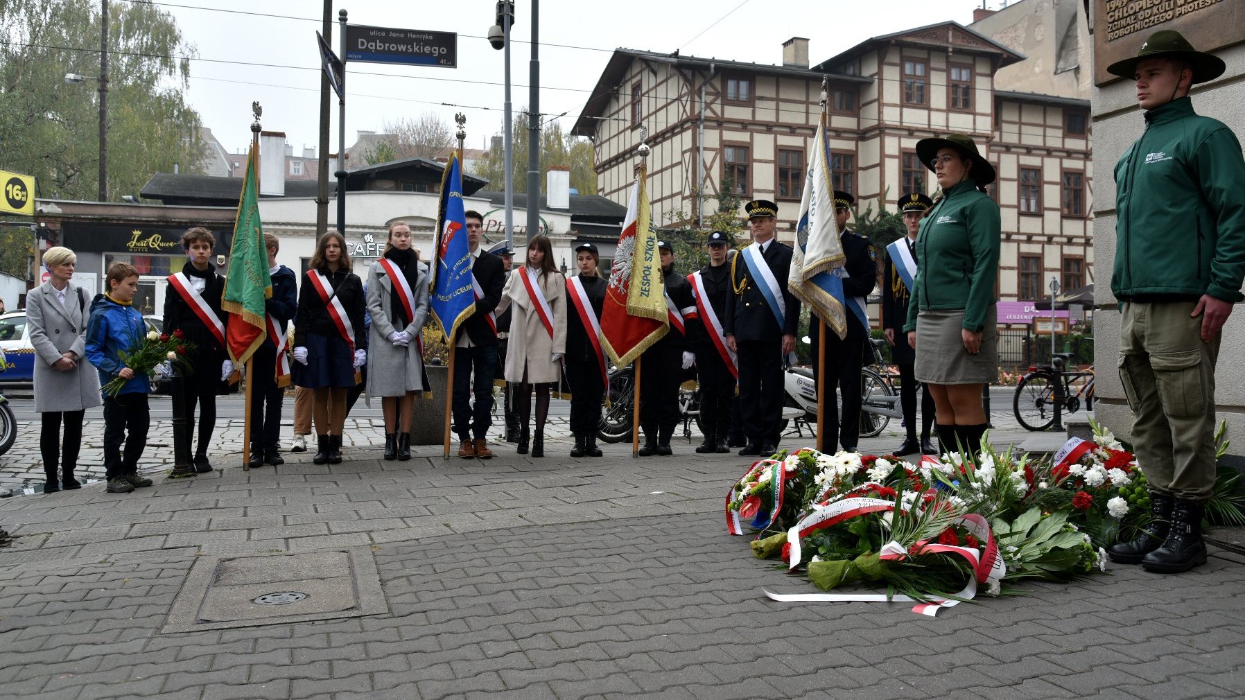 Galeria zdjęć z uroczystości z okazji 66. rocznicy Powstania Węgierskiego