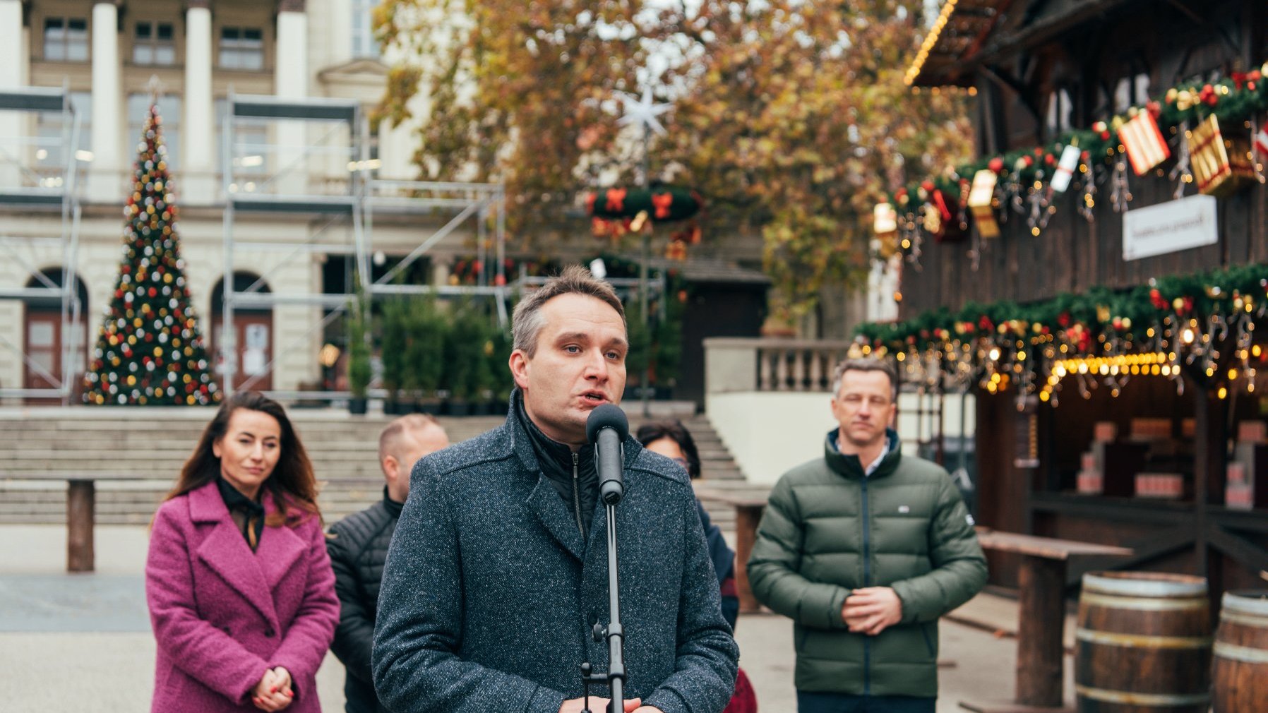 Na zdjęciu Mariusz Wiśniewski, zastępca prezydenta Poznania.