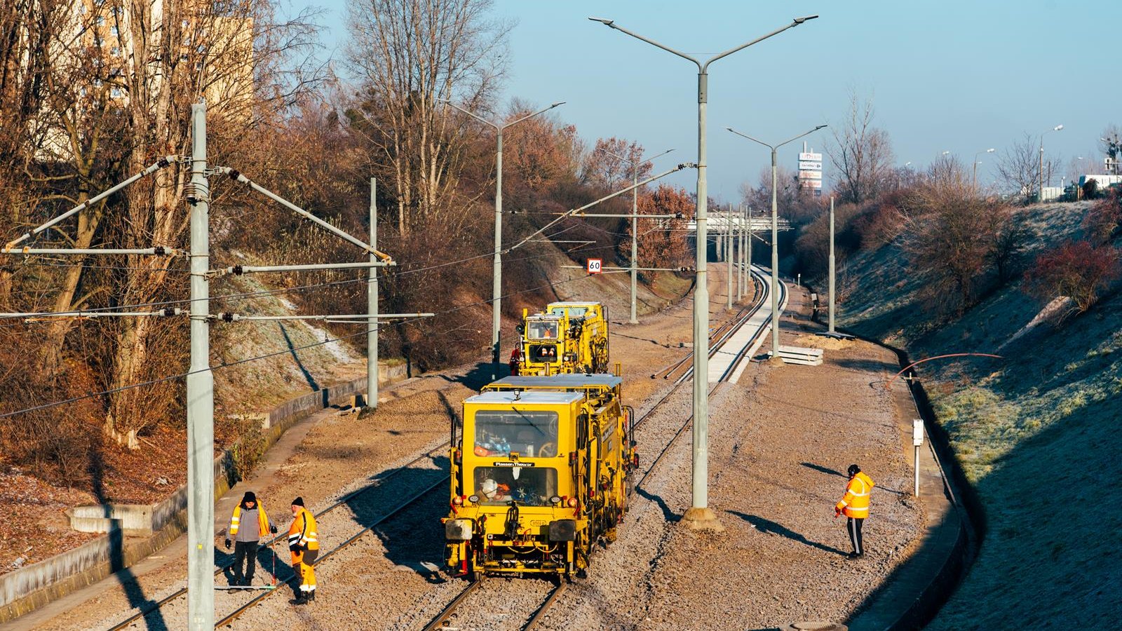 Galeria zdjęć z briefingu poświęconego otwarciu trasy PST