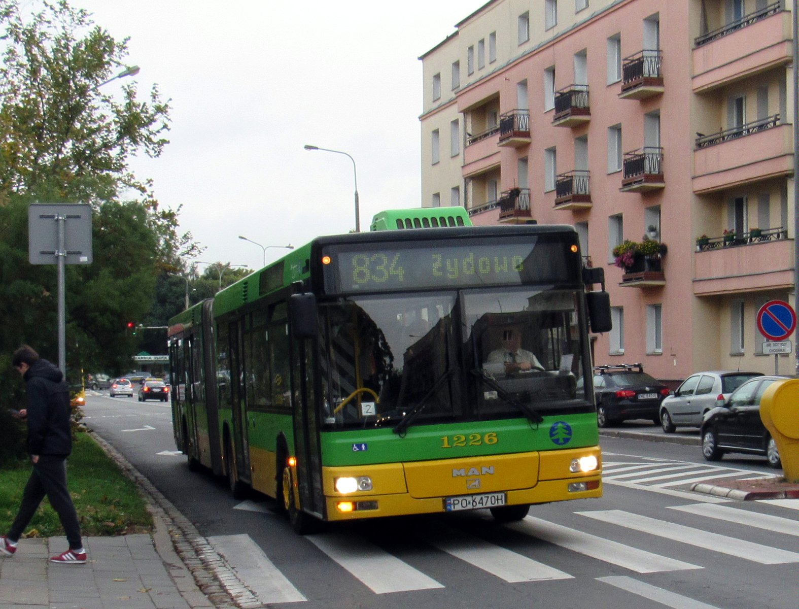 Autobus linii nr 834 - grafika rozmowy