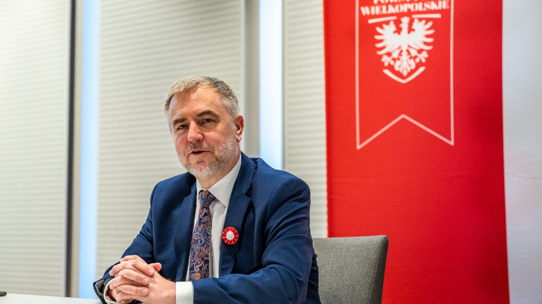 Marek Woźniak, Marszałek Województwa Wielkopolskiego.