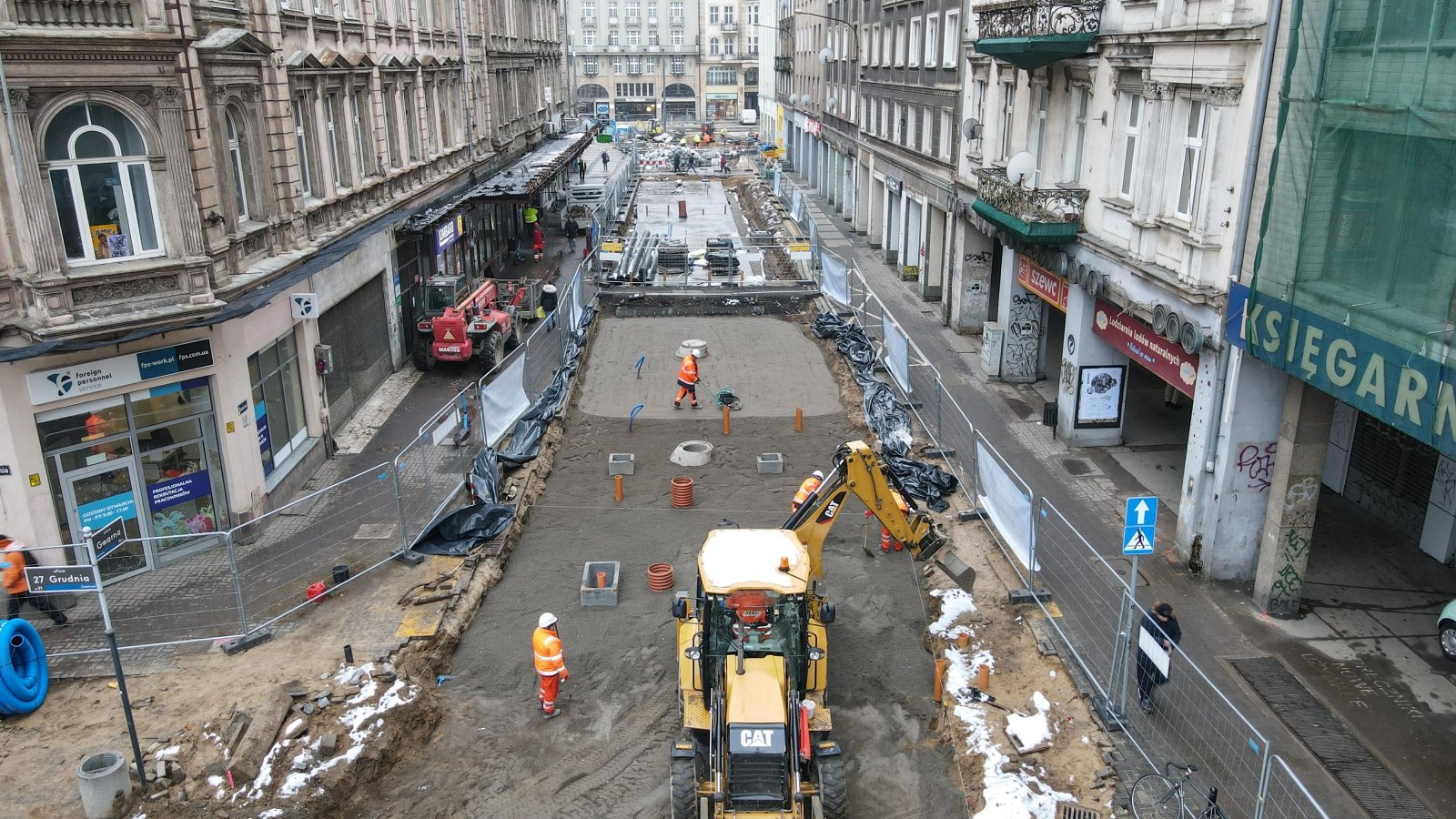 Galeria zdjęć z prac prowadzonych w centrum