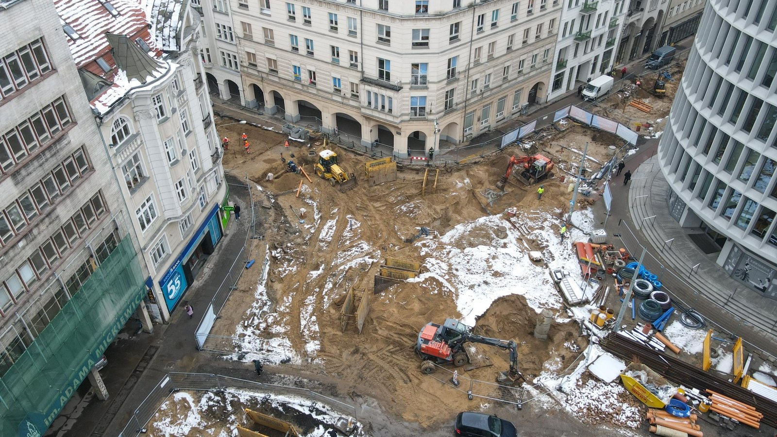 Galeria zdjęć z prac prowadzonych w centrum