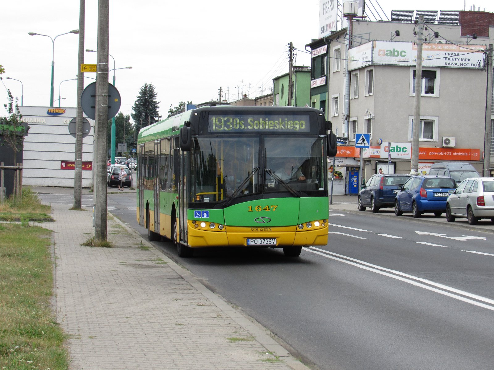 Autobus linii nr 193 - grafika rozmowy