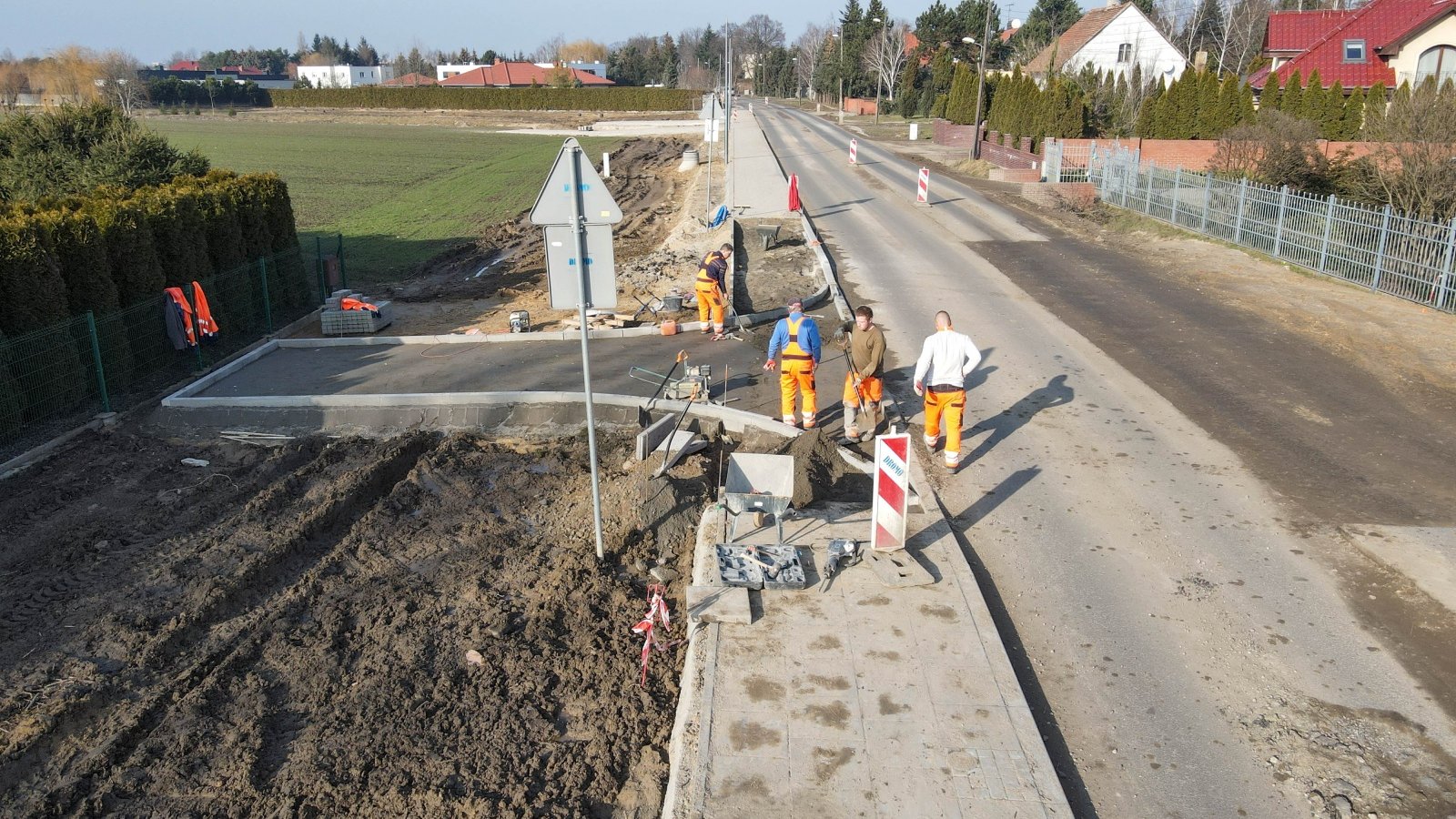 Galeria zdjęć przebudowy ul. Pokrzywno