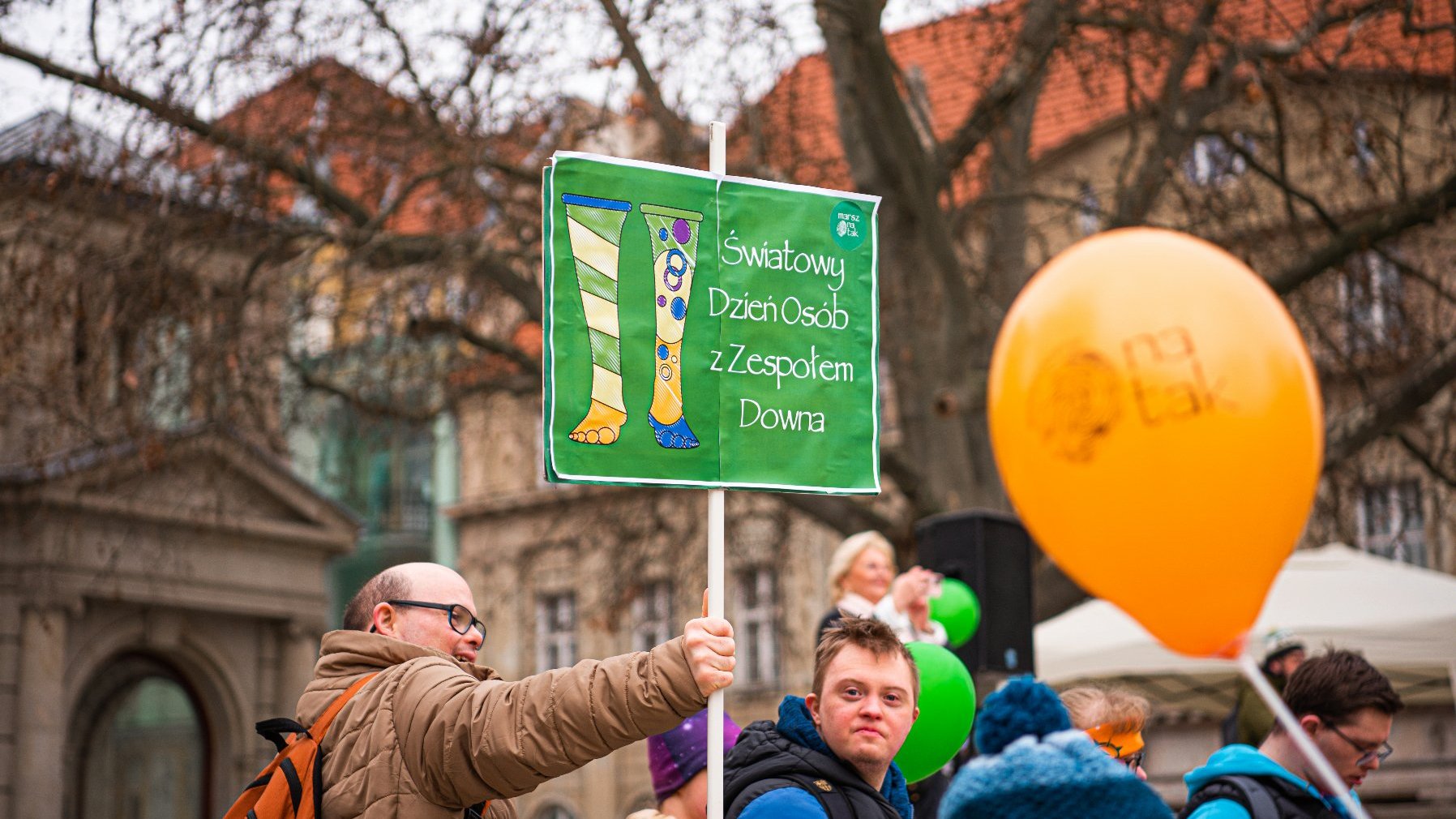 Na zdjęciu Marsz na Tak