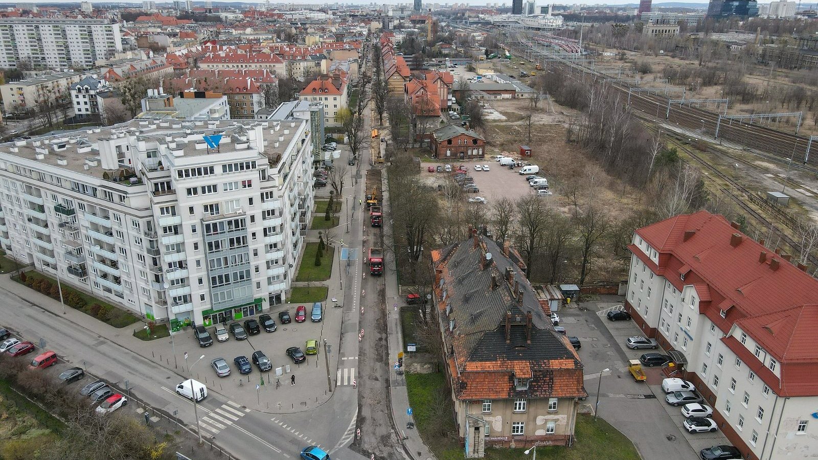 Galeria zdjęć z prac na ul. Kolejowej