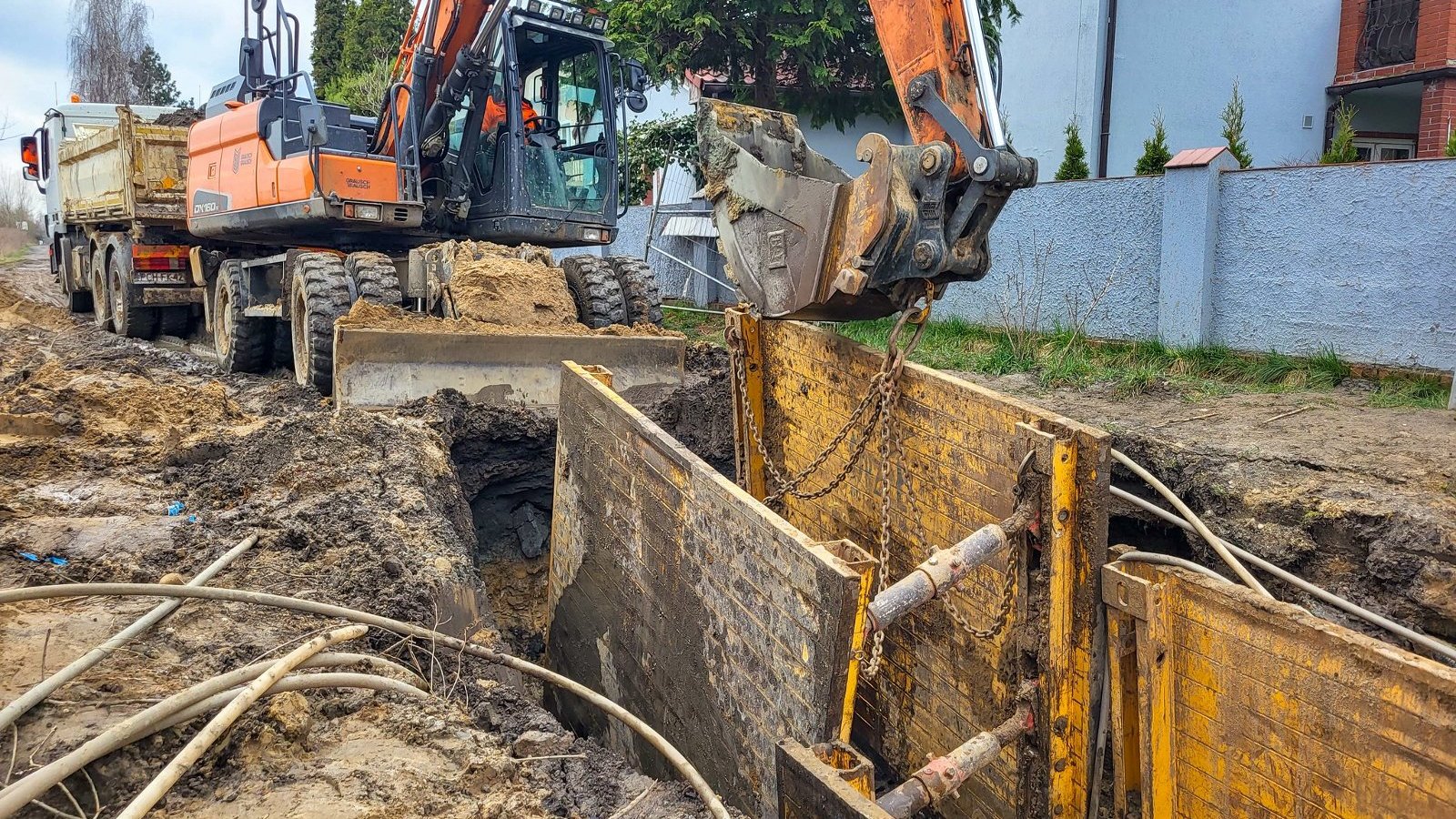 Galeria zdjęć z prac na Umultowie