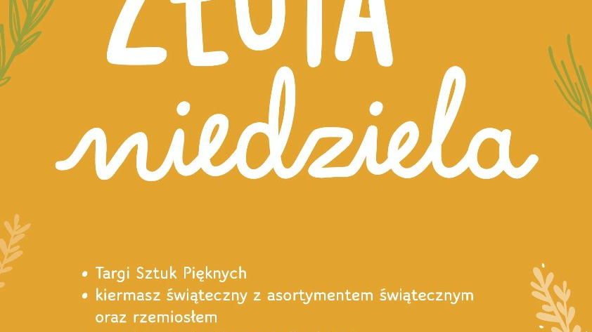 Plakat z programem wydarzenia