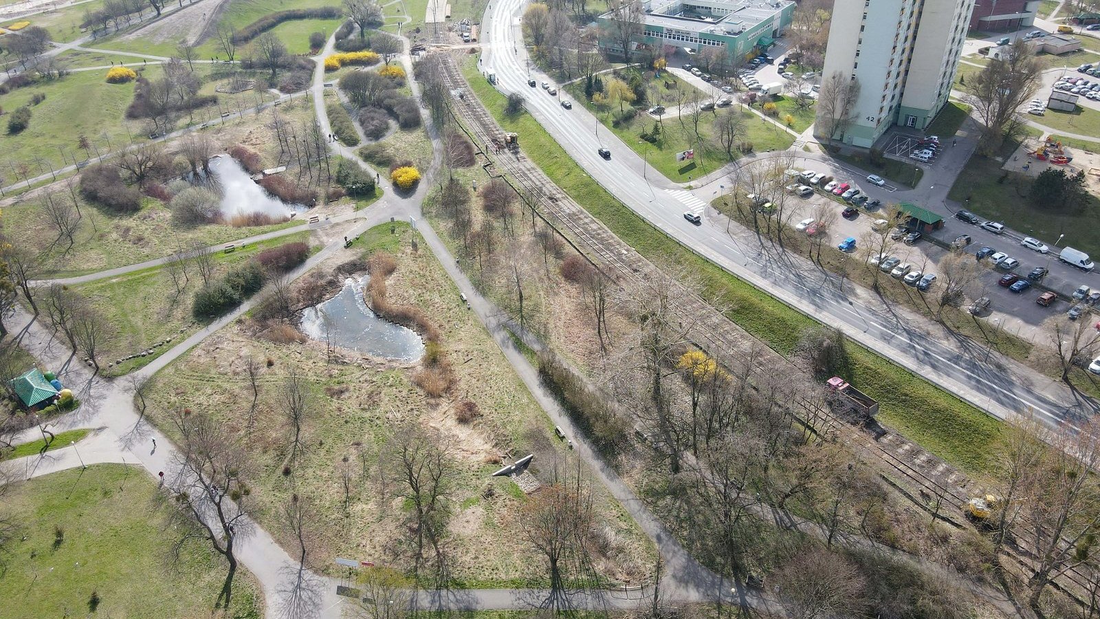 Galeria zdjęć z prac na tzw, trasie kórnickiej