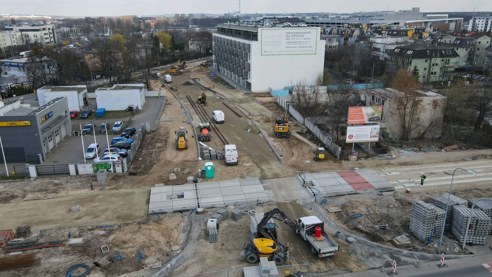 Galeria zdjęć z prac na tzw, trasie kórnickiej