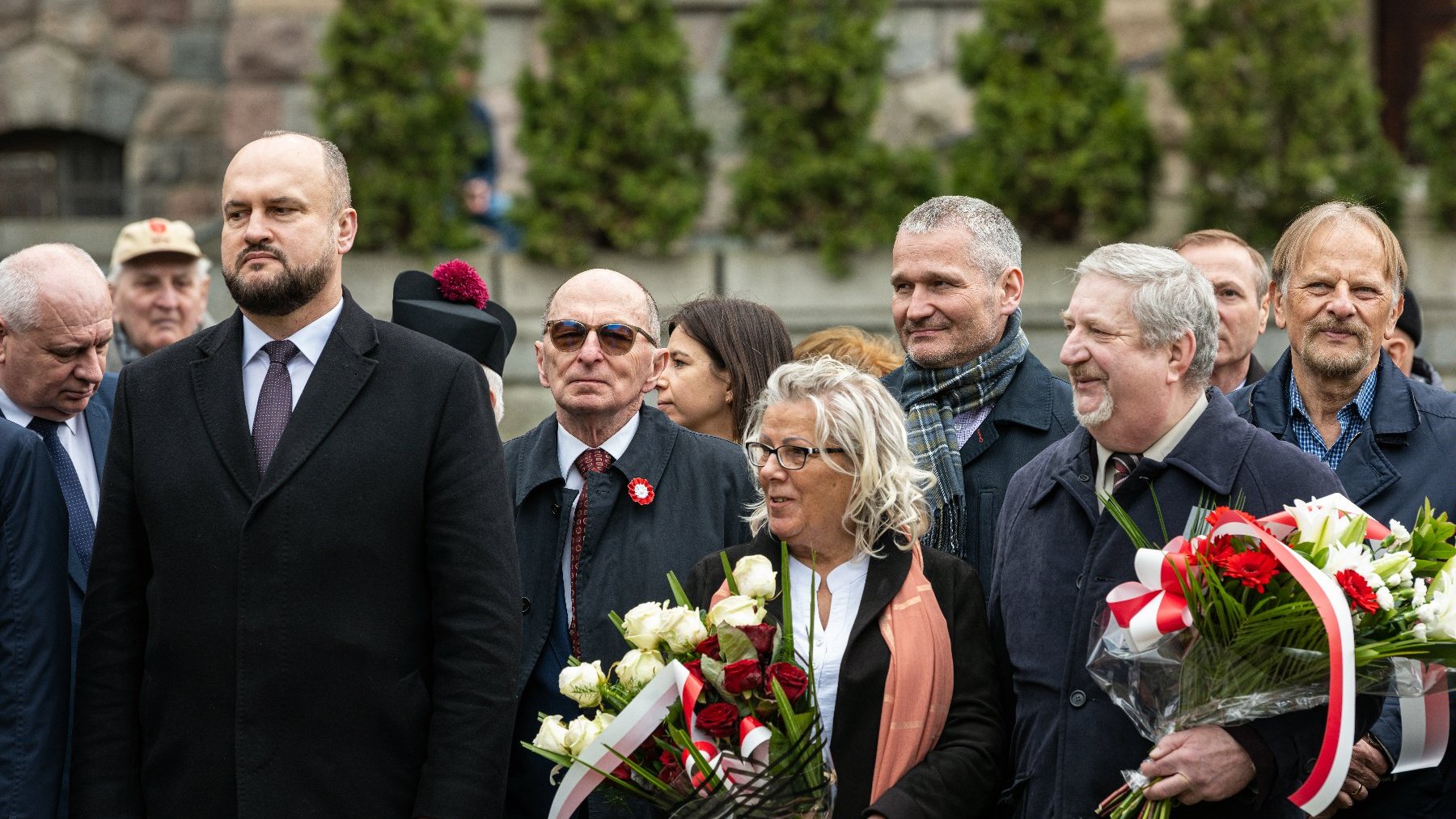 Galeria z uroczystości pod Pomnikiem Ofiar Katynia i Sybiru