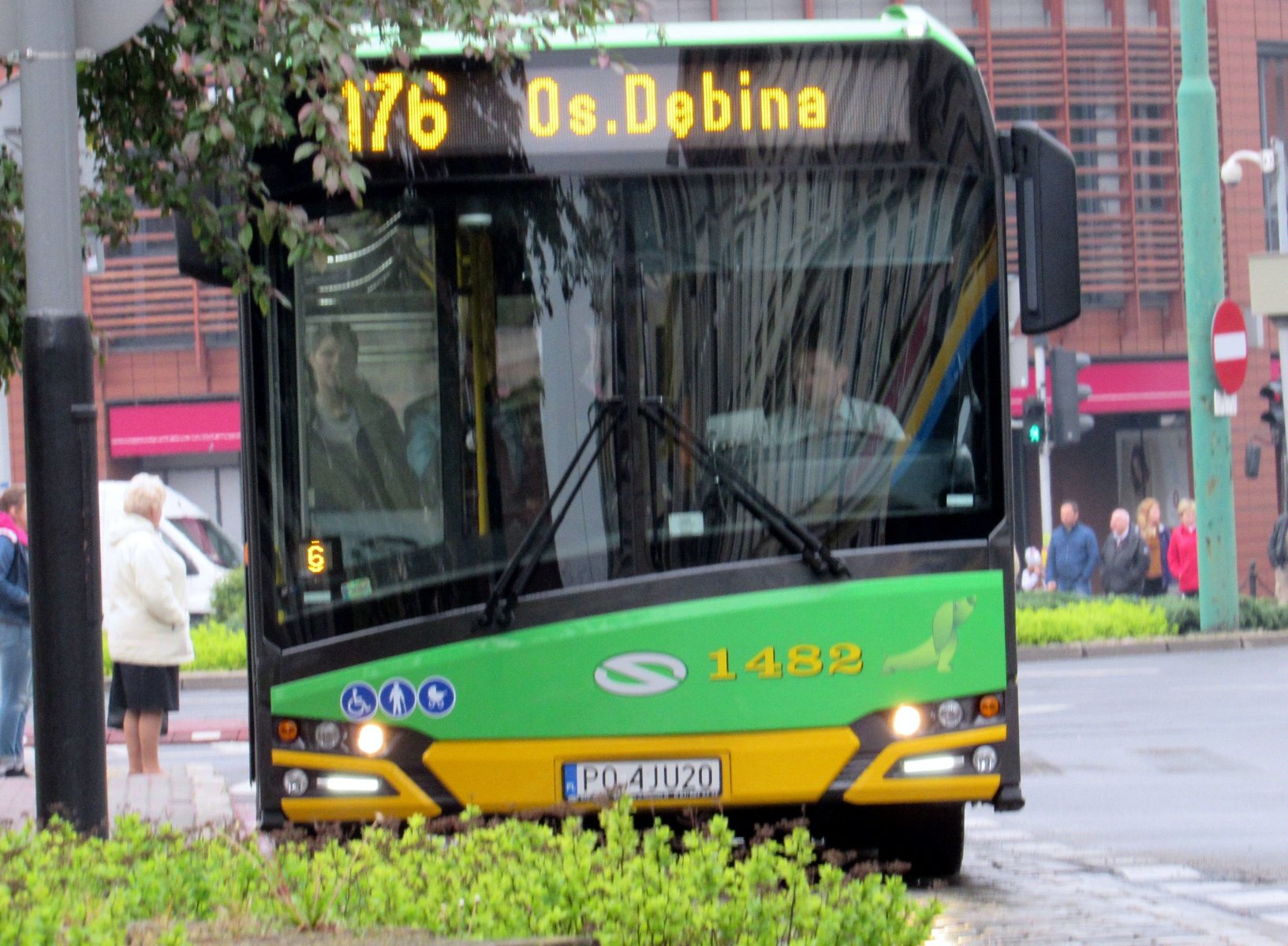 Autobus linii nr 176 - grafika rozmowy