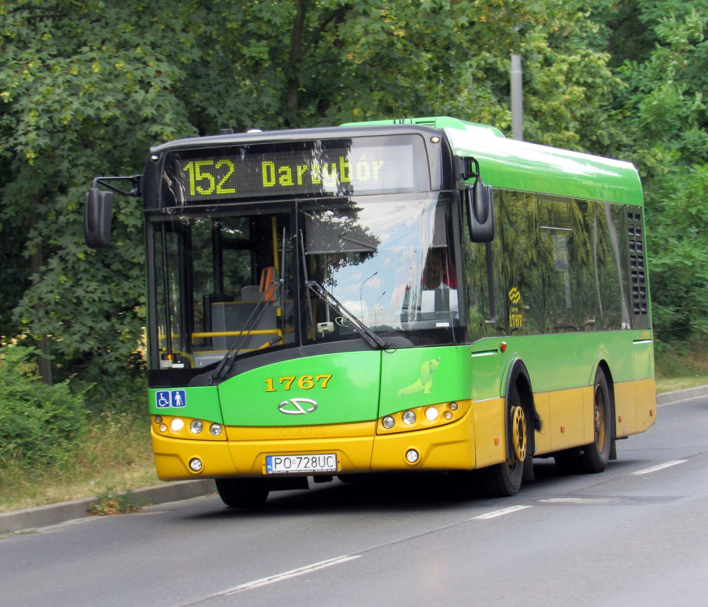 Autobus linii nr 152 - grafika rozmowy