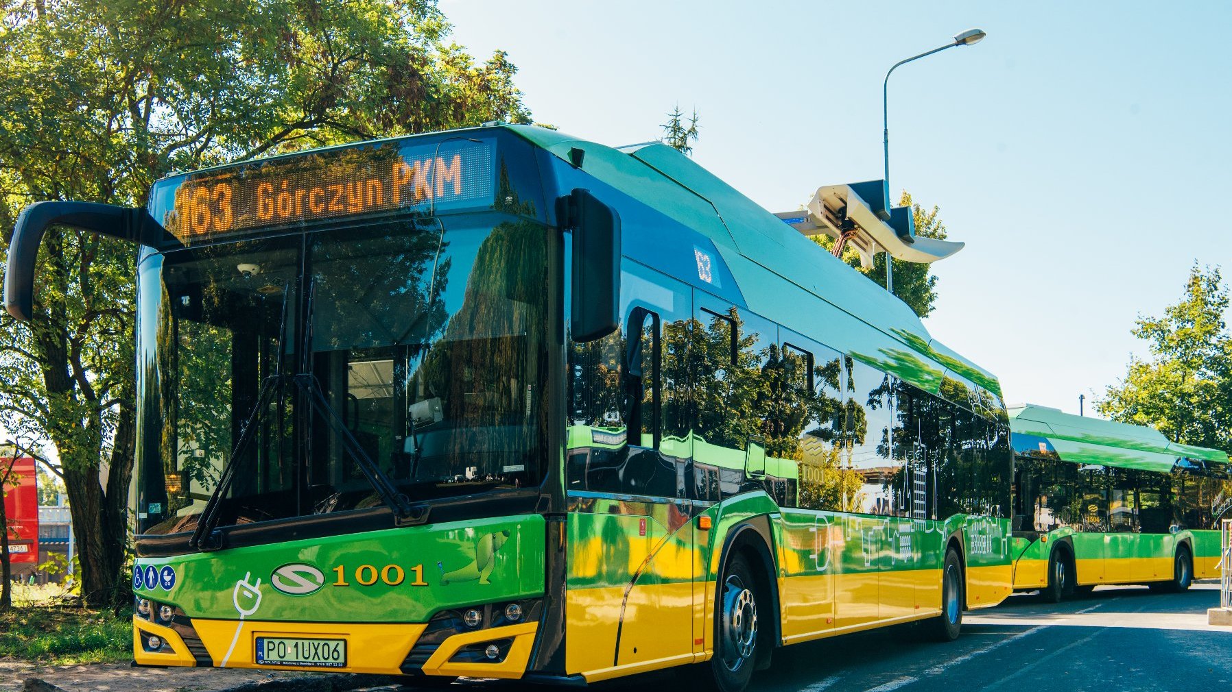 Na zdjęciu autobus MPK, linii 163