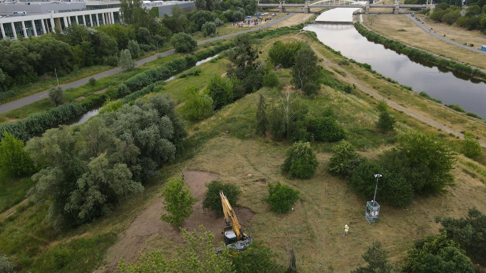 Galeria zdjęć południowego cypla Ostrowa Tumskiego