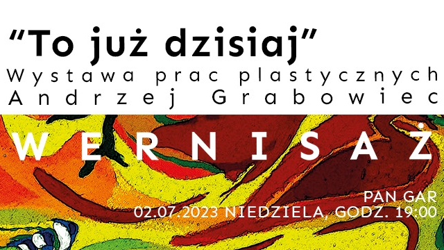 Plakat wydarzenia z informacjami oraz elementami graficznymi