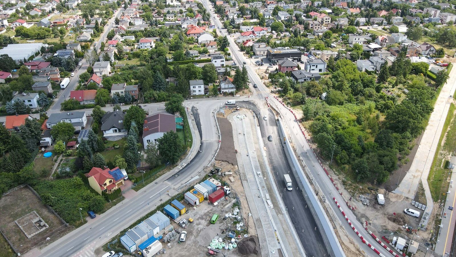 Galeria zdjęć z budowy węzła Grunwaldzka