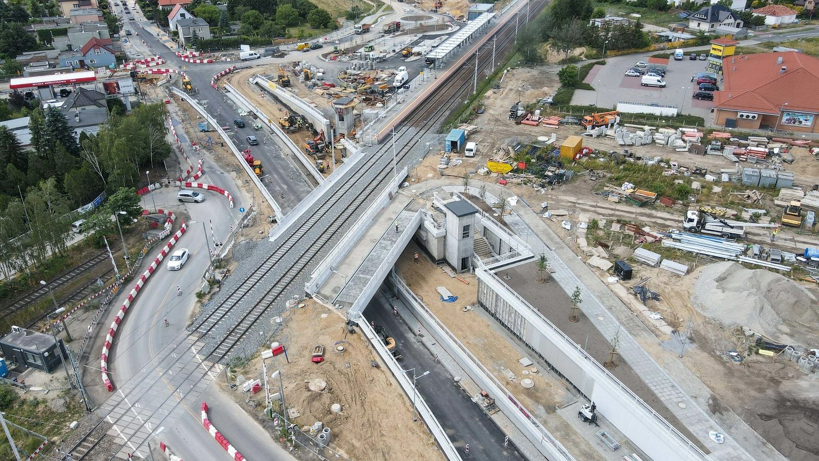 Galeria zdjęć z budowy węzła Grunwaldzka