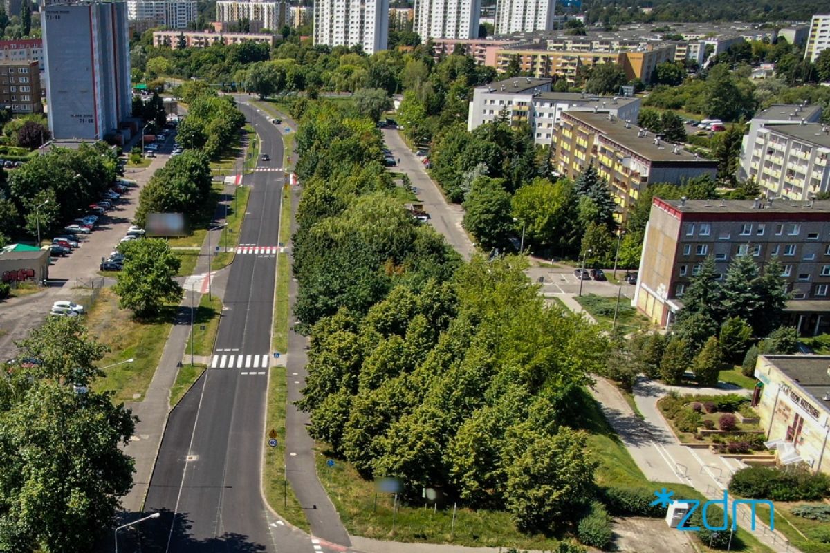 Widok na ul. Inflancką - grafika rozmowy