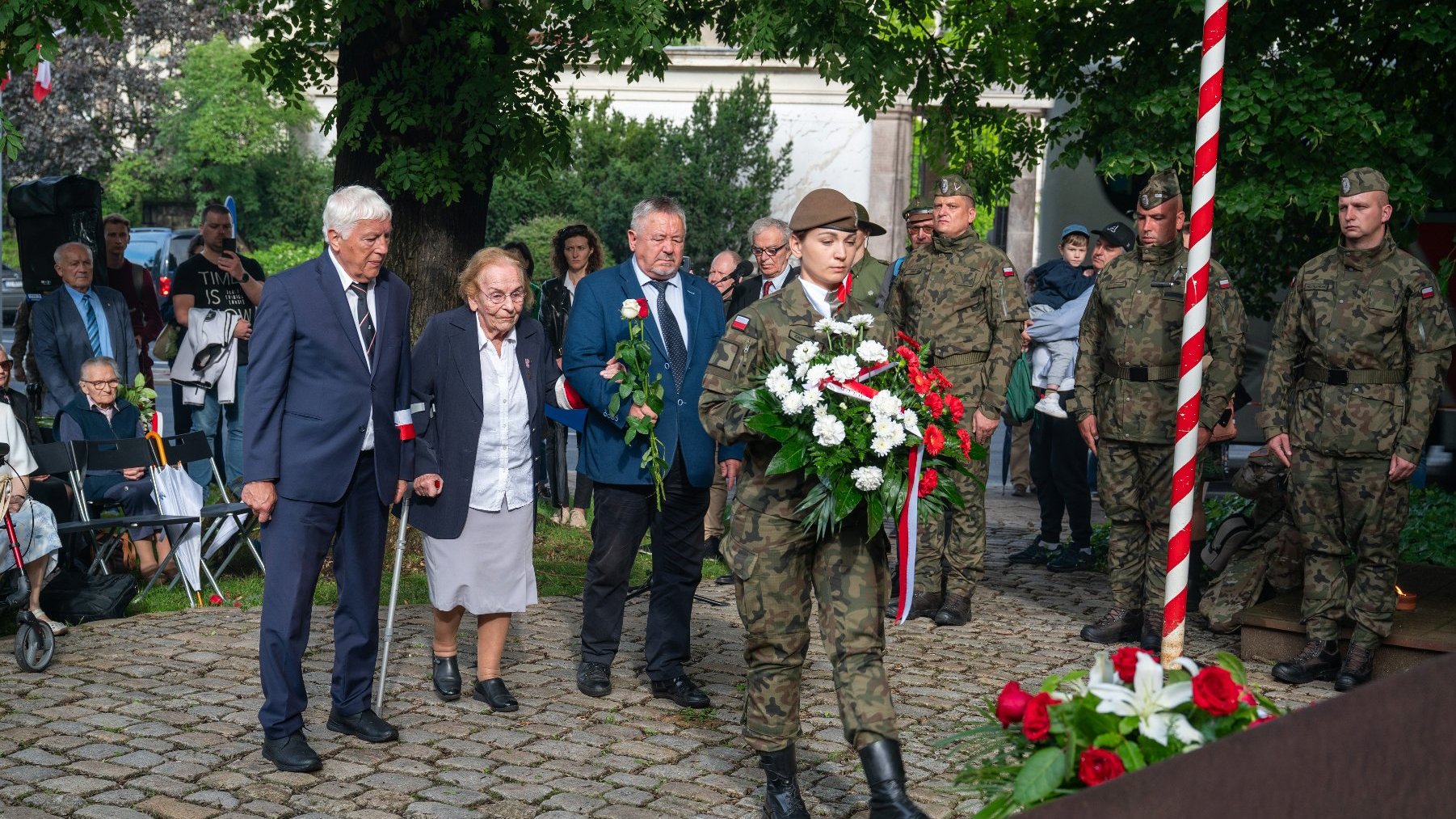 Galeria zdjęć z uroczystości upamiętnienia wybuchu powstania warszawskiego