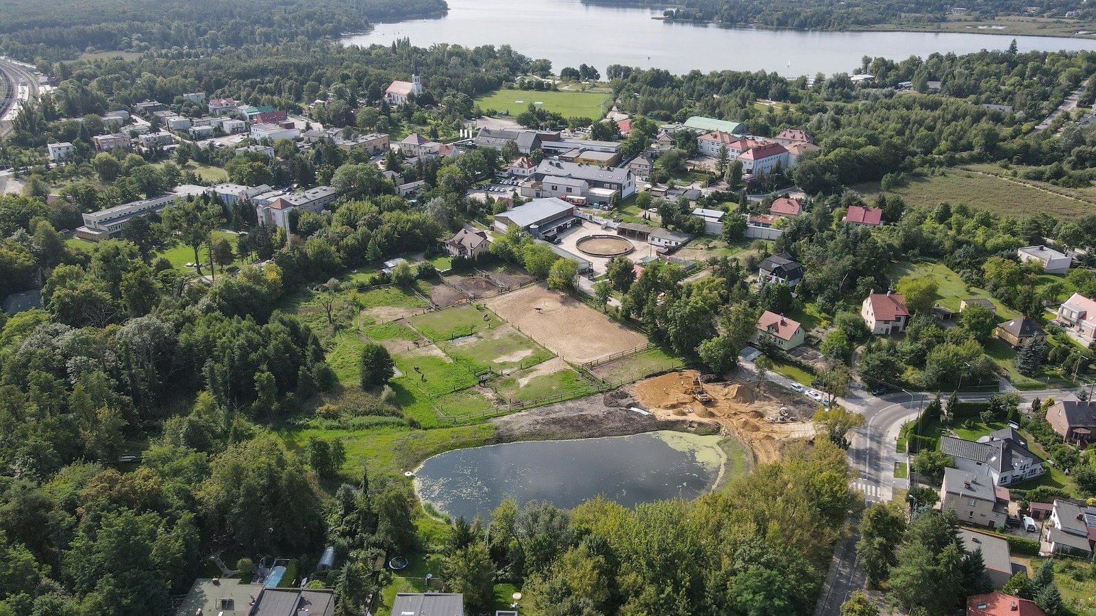 Galeria zdjęć nowego zbiornika retencyjnego w Kiekrzu