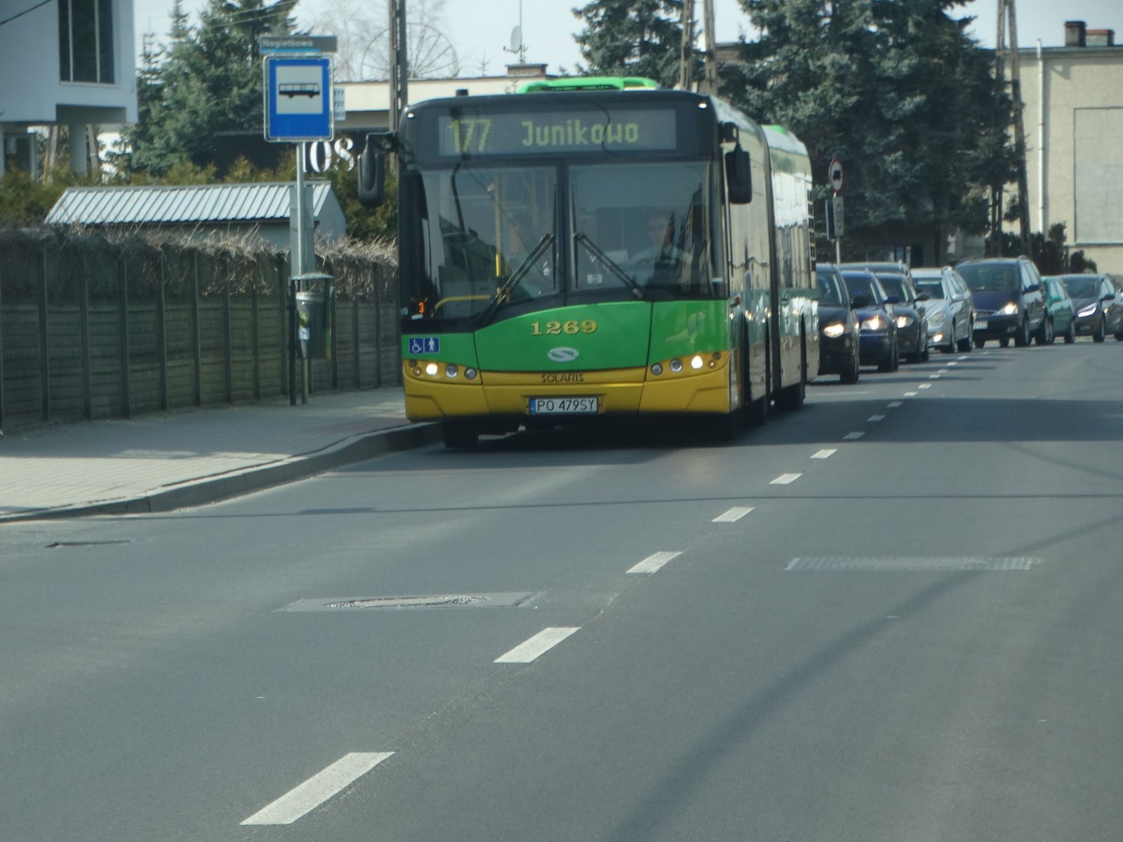 Autobus linii 177 - grafika rozmowy