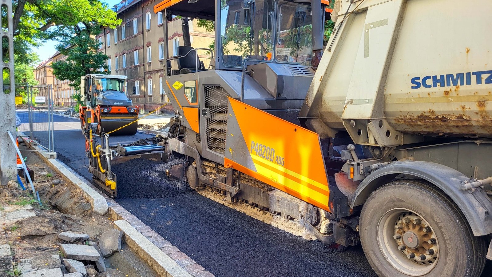 Galeria zdjęć z przebudowywanej ul. Kolejowej