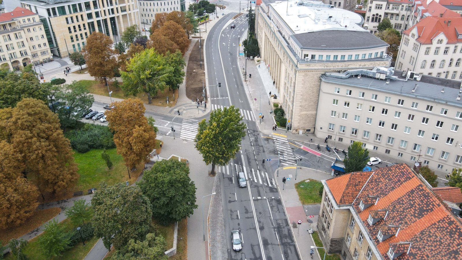 Galeria zdjęć z centrum - ulica Św. Marcin, al. Niepodległości i ul. Towarowa