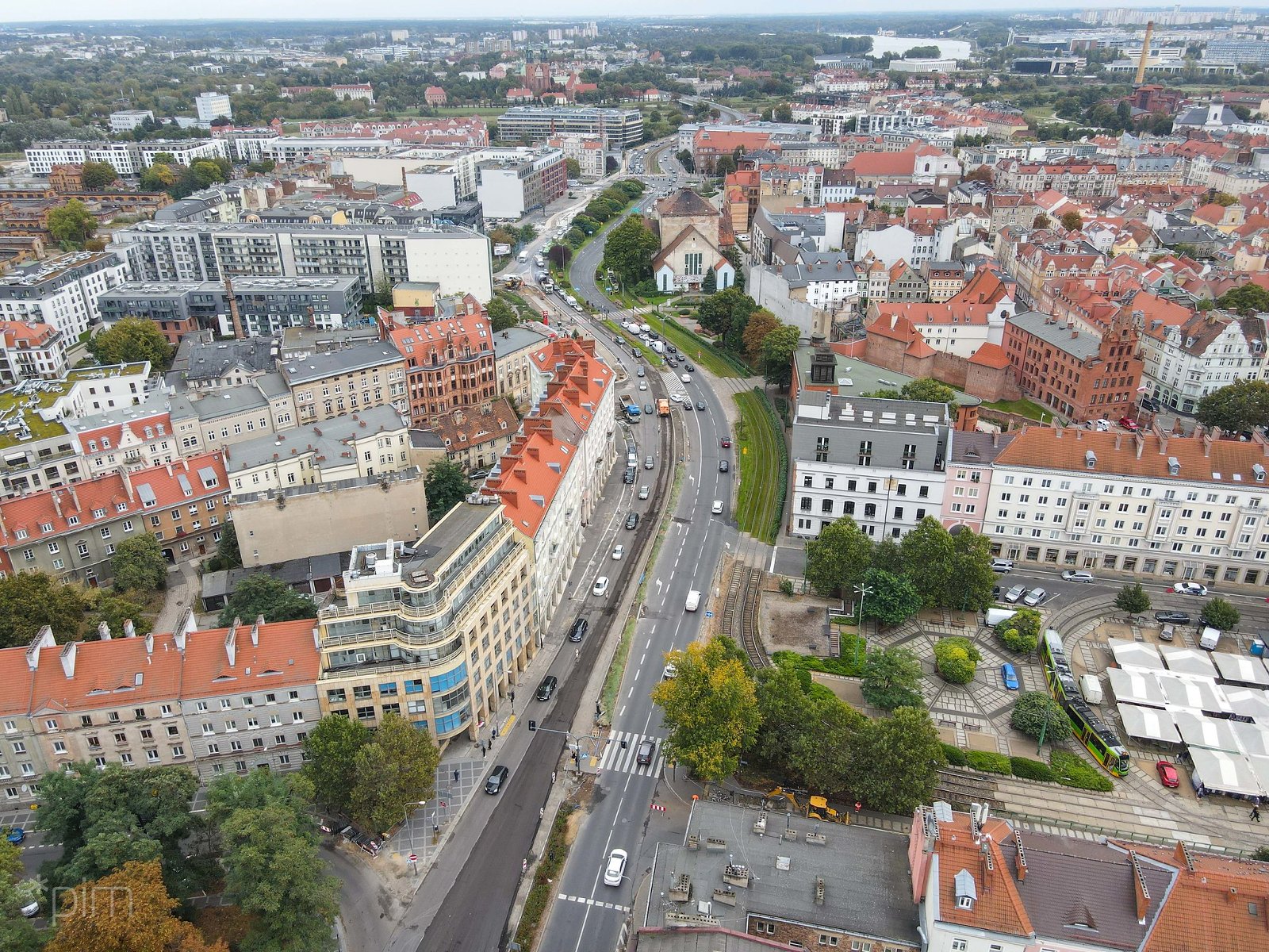 Galeria zdjęć z budowy drogi rowerowej wzdłu ulic: Estkowskiego, Solnej i Wolnica - grafika rozmowy