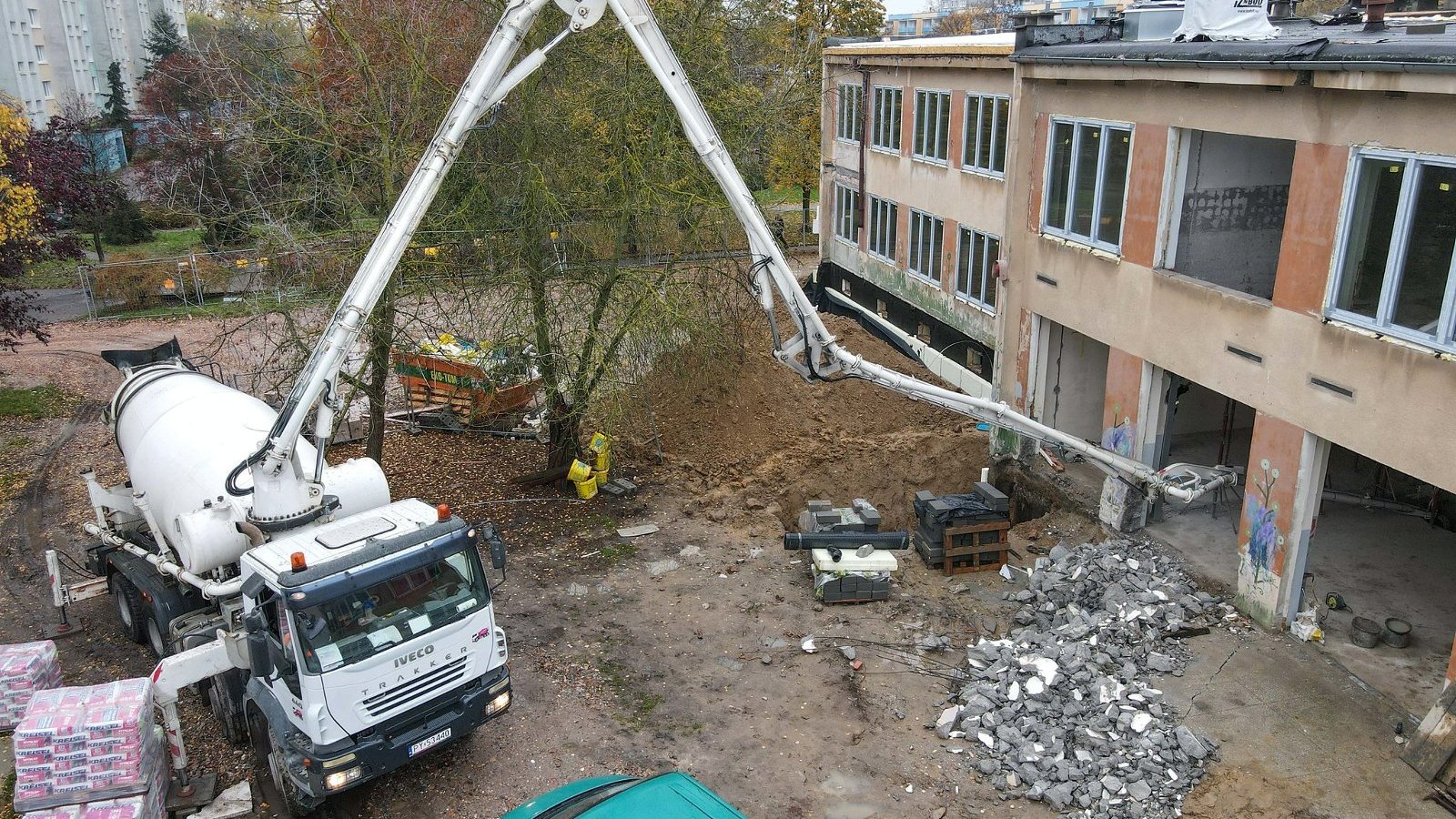 Galeria zdjęć z remontu szkoły na os. Jana III Sobieskiego