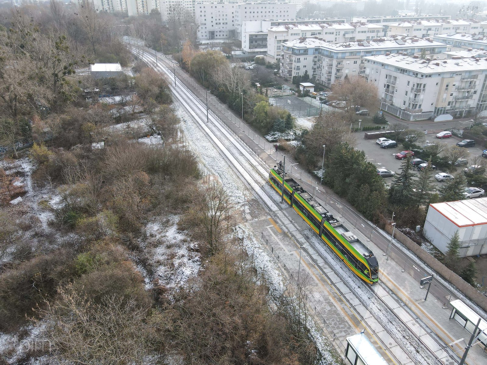 Galeria zdjęć z testowych przejazdów tramwajów na trasie kórnickiej - grafika rozmowy